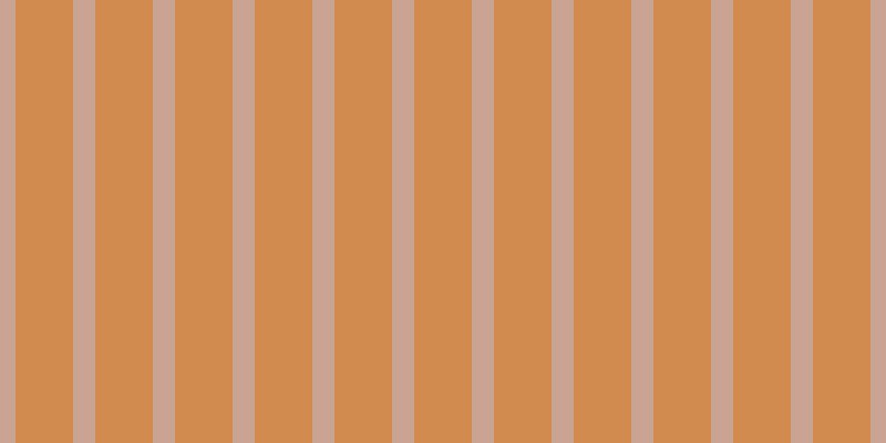 #d28b4e, #caa393 vertical lines, twenty pixels wide, fifty-two pixels apart