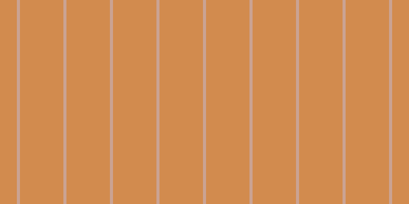 #d28b4e, #caa393 vertical lines, six pixels wide, eighty-five pixels apart