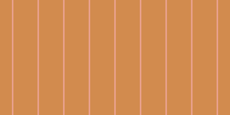 #d28b4e, #eba393 vertical lines, five pixels wide, eighty-four pixels apart