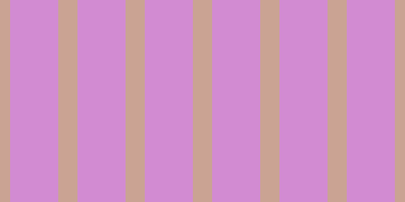 #d28bd2, #caa393 vertical lines, thirty-eight pixels wide, ninety-five pixels apart