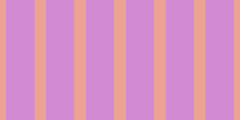 #d28bd2, #eba393 vertical lines, thirty-eight pixels wide, ninety-five pixels apart