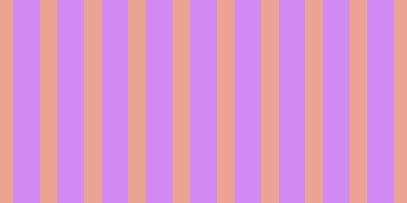 #d28bf3, #eba393 vertical lines, thirty-five pixels wide, fifty-two pixels apart