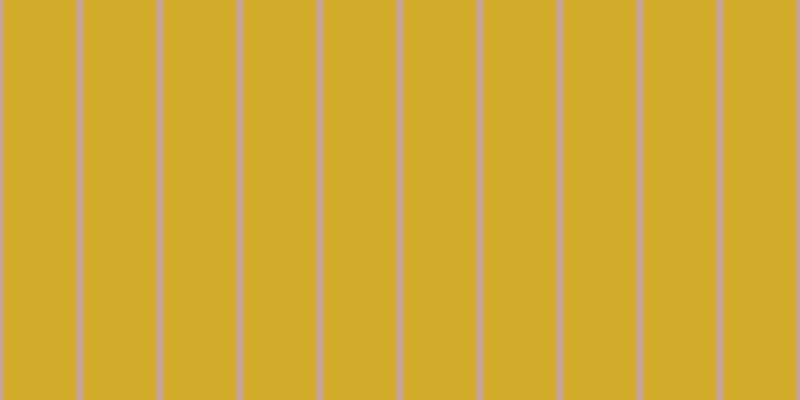 #d2ac2d, #caa393 vertical lines, eight pixels wide, seventy-two pixels apart