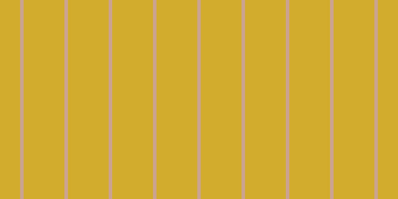 #d2ac2d, #caa393 vertical lines, seven pixels wide, eighty-two pixels apart