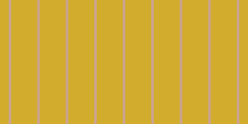 #d2ac2d, #caa393 vertical lines, eight pixels wide, eighty-four pixels apart