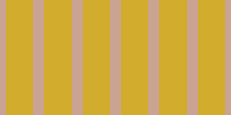 #d2ac2d, #caa393 vertical lines, thirty-eight pixels wide, ninety-five pixels apart