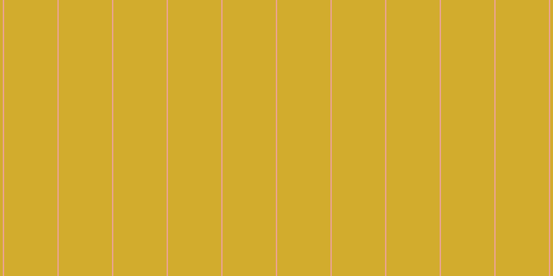 #d2ac2d, #eba393 vertical lines, two pixels wide, seventy-seven pixels apart