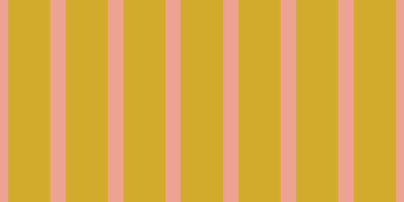 #d2ac2d, #eba393 vertical lines, thirty pixels wide, eighty-four pixels apart