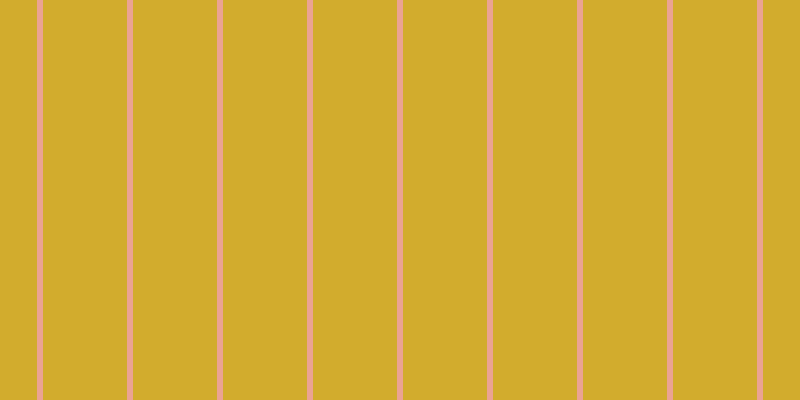 #d2ac2d, #eba393 vertical lines, six pixels wide, eighty-four pixels apart