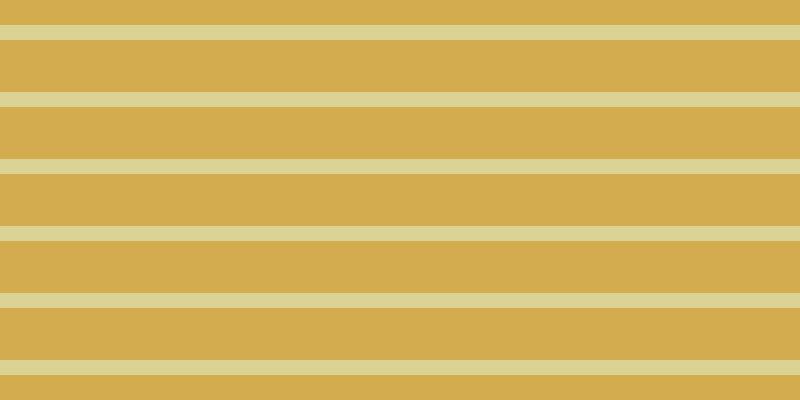 #d2ac4e, #dbd393 horizontal lines, fifteen pixels wide, fifty-two pixels apart