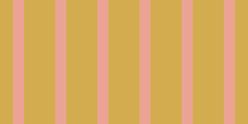 #d2ac4e, #eba393 vertical lines, thirty-six pixels wide, one hundred pixels apart