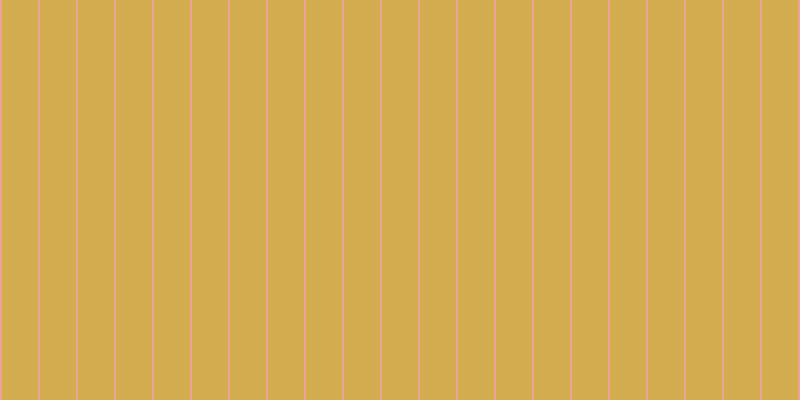#d2ac4e, #eba393 vertical lines, two pixels wide, thirty-six pixels apart