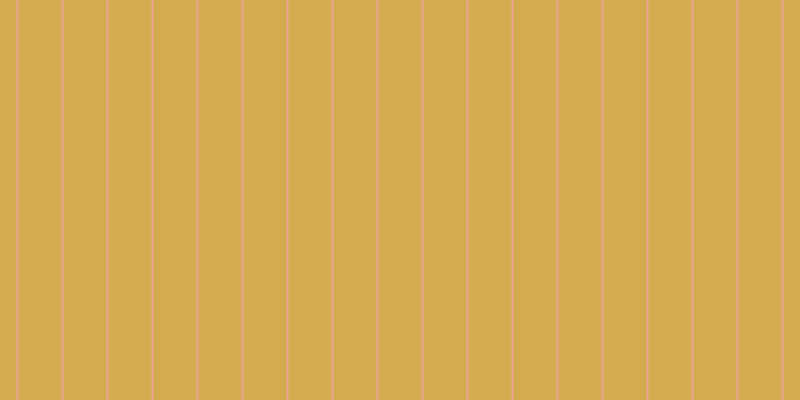 #d2ac4e, #eba393 vertical lines, two pixels wide, forty-three pixels apart