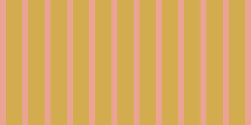 #d2ac4e, #eba393 vertical lines, nineteen pixels wide, fifty-two pixels apart