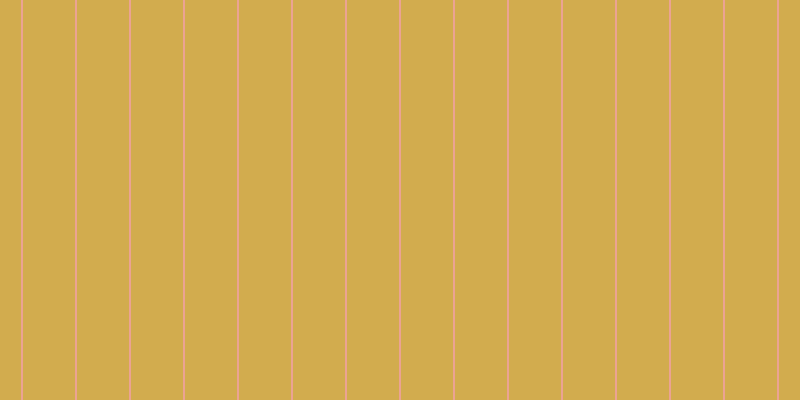 #d2ac4e, #eba393 vertical lines, two pixels wide, fifty-two pixels apart