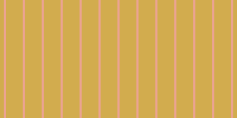 #d2ac4e, #eba393 vertical lines, seven pixels wide, fifty-seven pixels apart