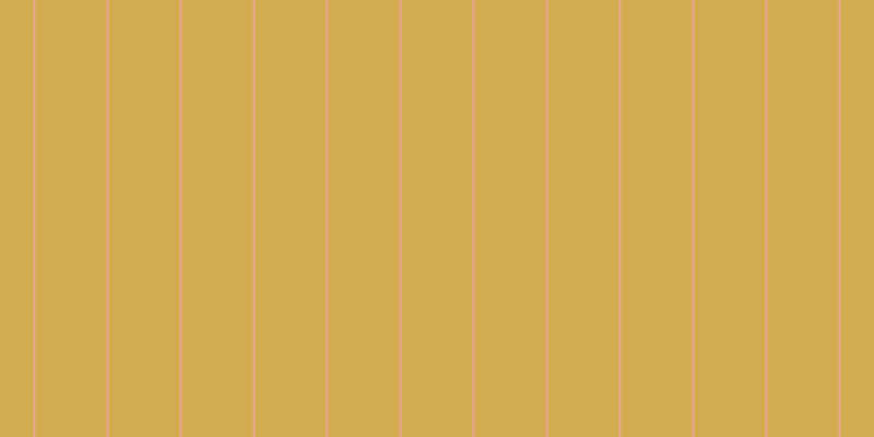 #d2ac4e, #eba393 vertical lines, two pixels wide, sixty-five pixels apart