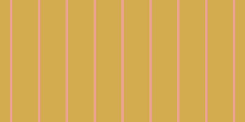 #d2ac4e, #eba393 vertical lines, eight pixels wide, eighty-three pixels apart