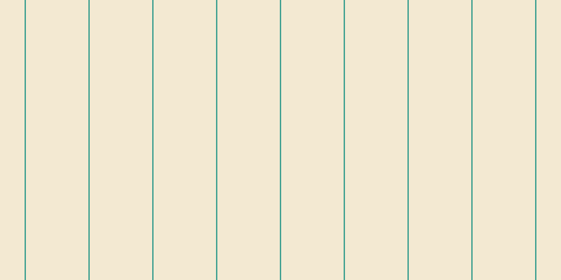 #d2ac4e (25%), #46a393 vertical lines, two pixels wide, eighty-nine pixels apart