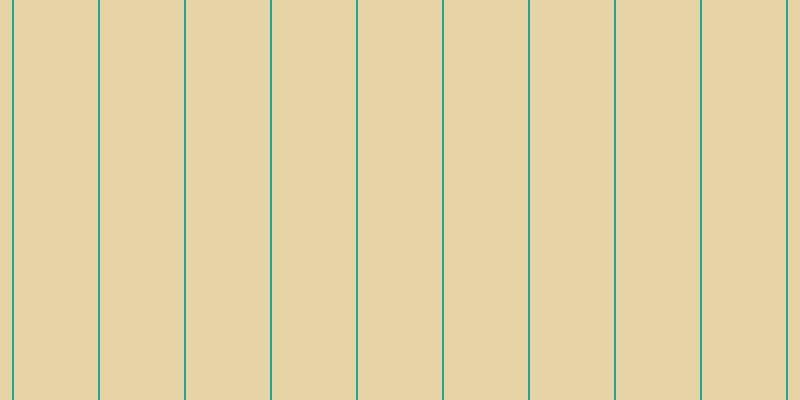 #d2ac4e (50%), #25a393 vertical lines, two pixels wide, eighty-four pixels apart