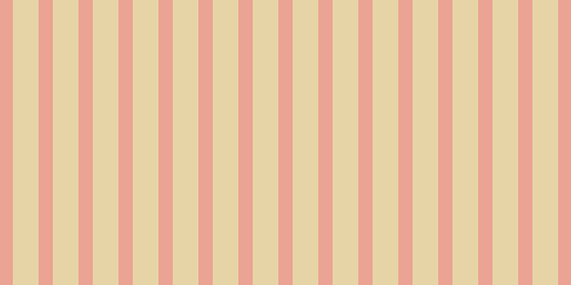 #d2ac4e (50%), #eba393 vertical lines, twenty pixels wide, thirty-six pixels apart