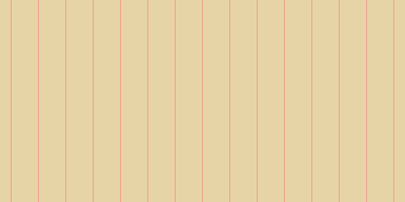 #d2ac4e (50%), #eba393 vertical lines, two pixels wide, fifty-two pixels apart