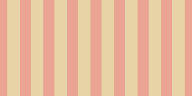 #d2ac4e (50%), #eba393 vertical lines, forty-six pixels wide, fifty-two pixels apart