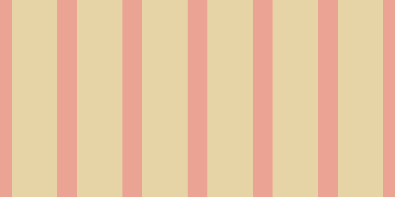 #d2ac4e (50%), #eba393 vertical lines, forty pixels wide, ninety-two pixels apart