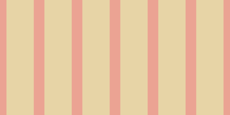#d2ac4e (50%), #eba393 vertical lines, thirty-seven pixels wide, ninety-five pixels apart