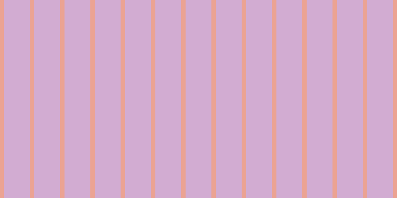 #d2acd2, #eba393 vertical lines, nine pixels wide, fifty-two pixels apart