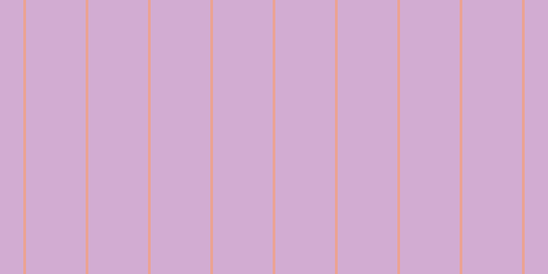 #d2acd2, #eba393 vertical lines, four pixels wide, eighty-seven pixels apart
