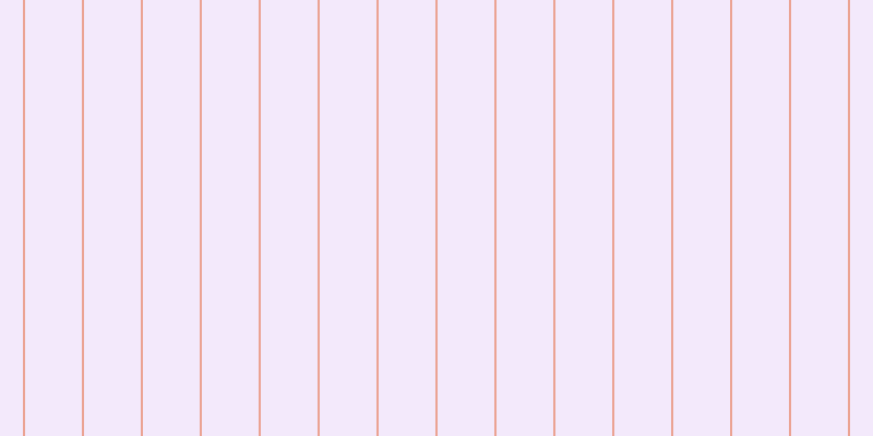 #d2acf3 (25%), #eba393 vertical lines, two pixels wide, fifty-two pixels apart