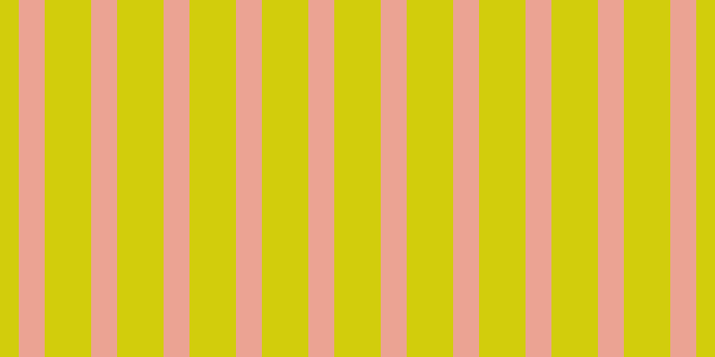 #d2cd0c, #eba393 vertical lines, twenty-nine pixels wide, fifty-two pixels apart