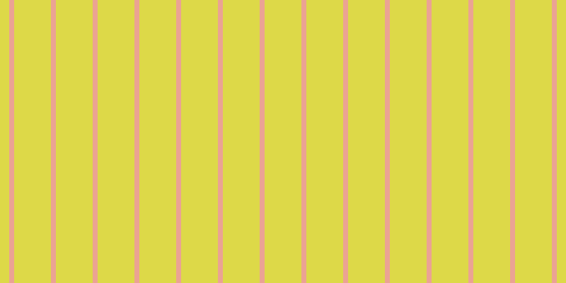 #d2cd0c (75%), #eba393 vertical lines, seven pixels wide, fifty-two pixels apart