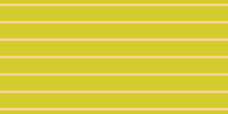 #d2cd2d, #fcd393 horizontal lines, nine pixels wide, fifty-two pixels apart
