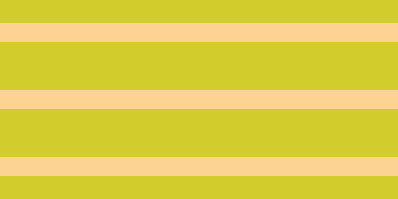#d2cd2d, #fcd393 horizontal lines, thirty-eight pixels wide, ninety-seven pixels apart