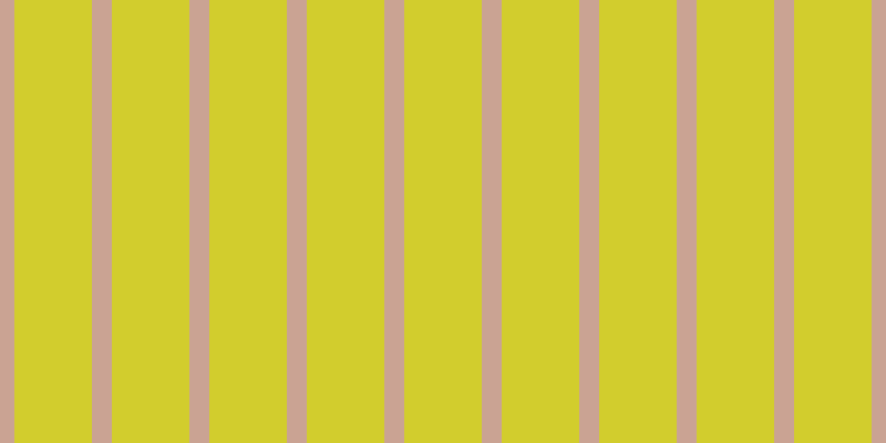 #d2cd2d, #caa393 vertical lines, eighteen pixels wide, seventy pixels apart