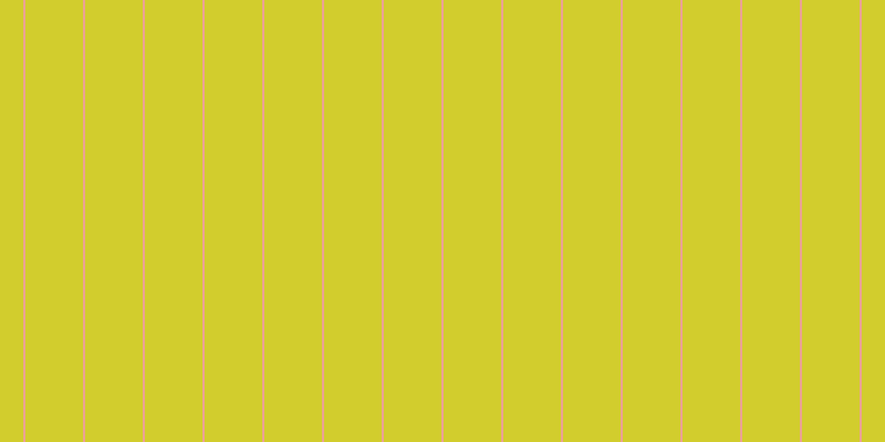 #d2cd2d, #eba393 vertical lines, two pixels wide, fifty-two pixels apart