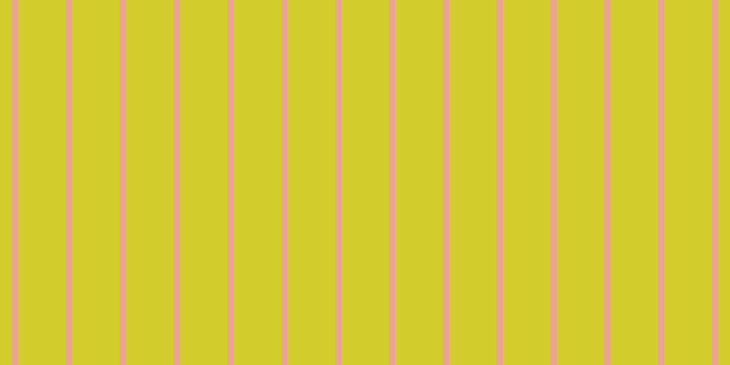 #d2cd2d, #eba393 vertical lines, seven pixels wide, fifty-two pixels apart