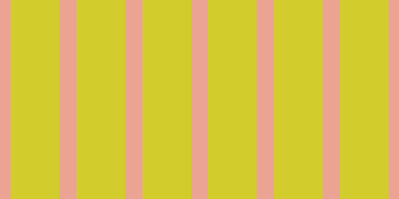 #d2cd2d, #eba393 vertical lines, thirty-five pixels wide, ninety-seven pixels apart