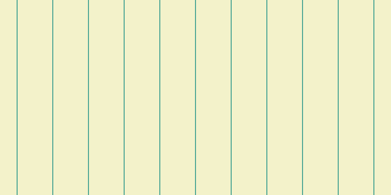 #d2cd2d (25%), #46a393 vertical lines, two pixels wide, seventy-one pixels apart