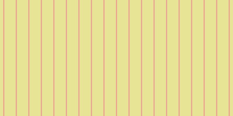 #d2cd2d (50%), #eba393 vertical lines, four pixels wide, thirty-nine pixels apart