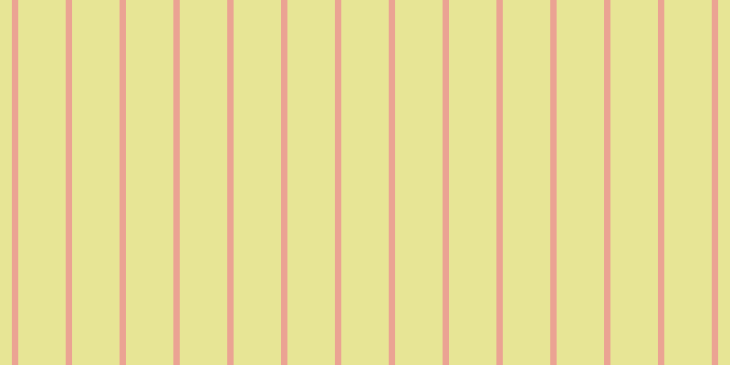 #d2cd2d (50%), #eba393 vertical lines, seven pixels wide, fifty-two pixels apart