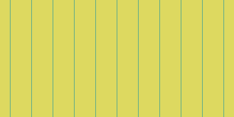 #d2cd2d (75%), #46a393 vertical lines, two pixels wide, seventy-one pixels apart