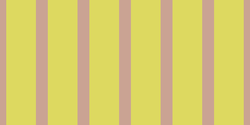 #d2cd2d (75%), #caa393 vertical lines, thirty-eight pixels wide, ninety-five pixels apart