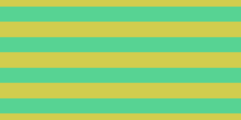 #d2cd4e, #57d393 horizontal lines, fifty pixels wide, fifty-two pixels apart