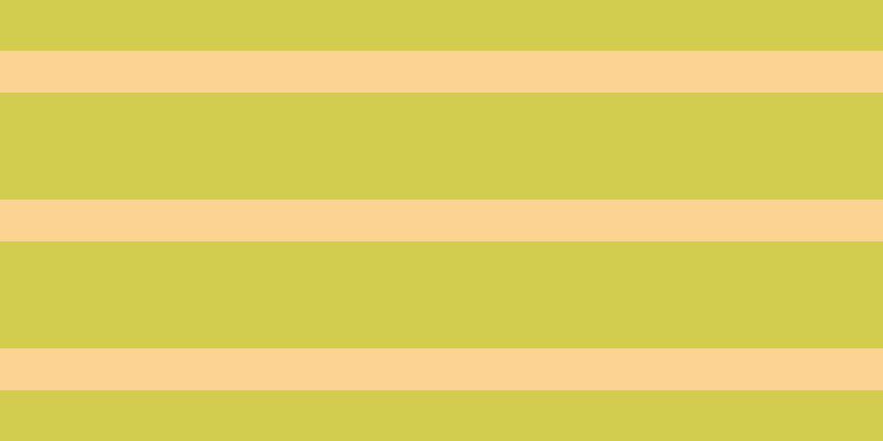 #d2cd4e, #fcd393 horizontal lines, thirty-eight pixels wide, ninety-seven pixels apart