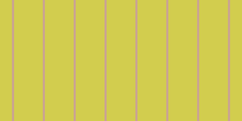 #d2cd4e, #caa393 vertical lines, seven pixels wide, ninety-five pixels apart