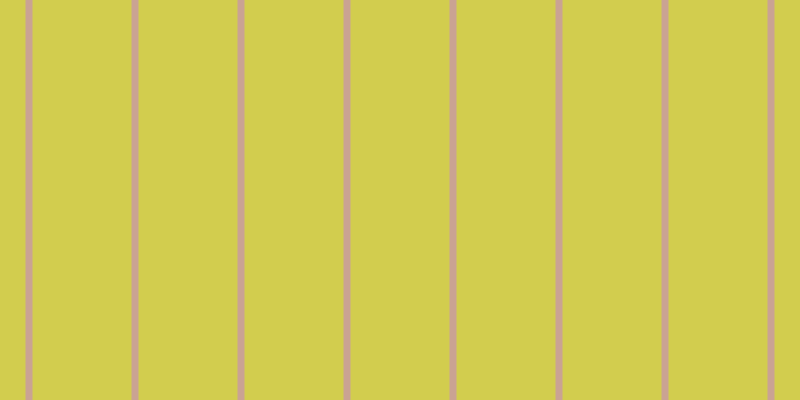 #d2cd4e, #caa393 vertical lines, seven pixels wide, ninety-nine pixels apart