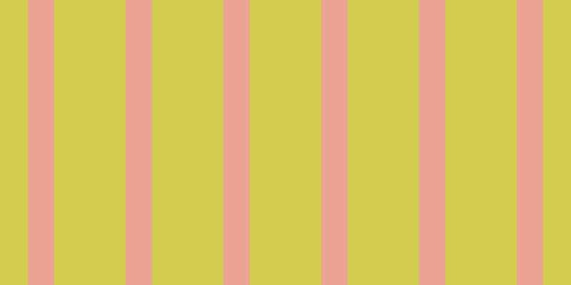 #d2cd4e, #eba393 vertical lines, thirty-seven pixels wide, one hundred pixels apart